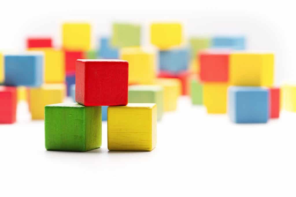 Toy Blocks Cubes