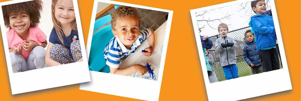 snapshot of children playing in school